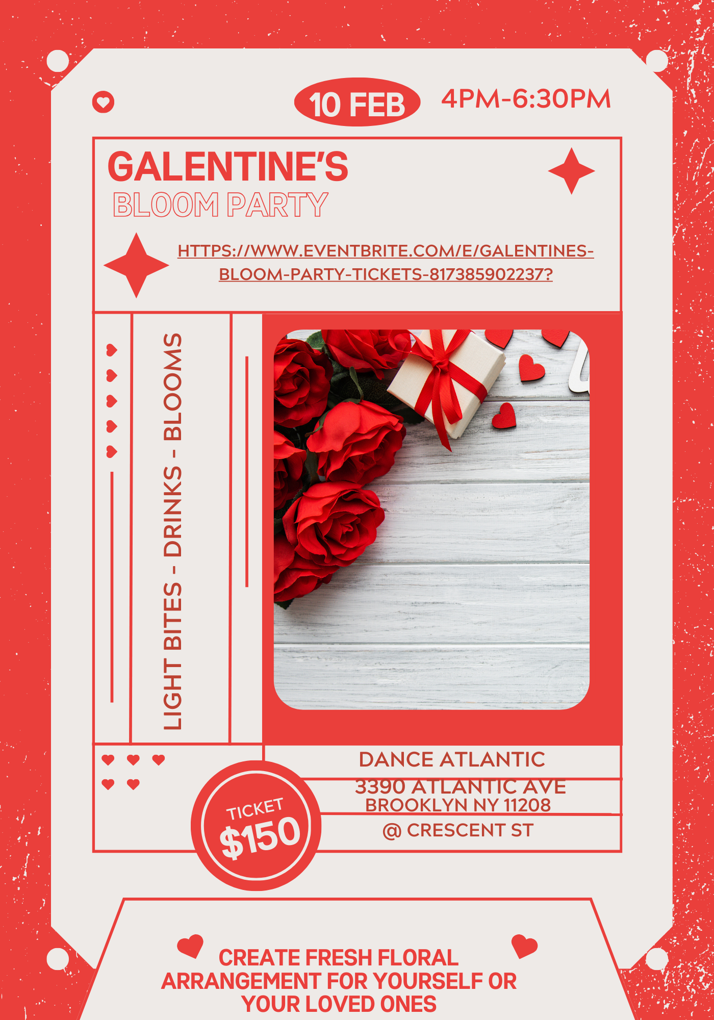 Galentines Day Bloom Session